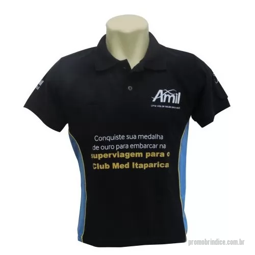 Camisa polo personalizada - Camisa Polo em Piquet