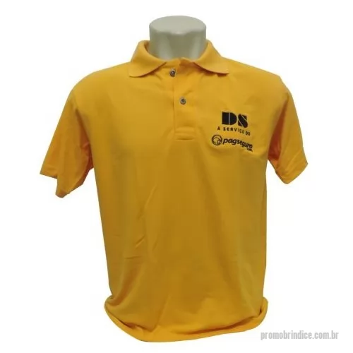 Camisa polo personalizada - Camisa Polo em Piquet