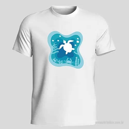 Camiseta Orgânica EcoPremium personalizado - Camiseta Orgânica em Algodão, fio Pima Peruano. Opções brancas ou pretas. Personalização em Silk ou DTF