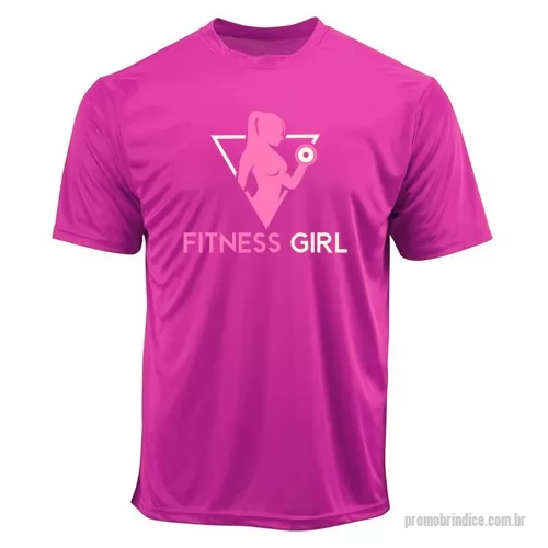 Camiseta Academia personalizada - Camiseta Dry Premium - Modelos: tradicional ou baby Look. Malha 100% Poliamida