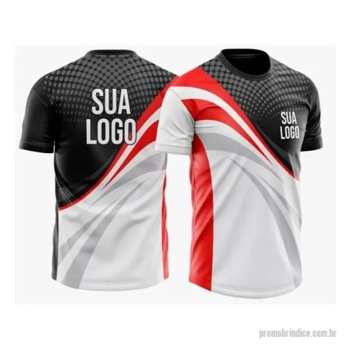 Camiseta Esportiva personalizada - CAMISETA DE CORRIDA (RUNNING / ESPORTIVA)  Produto: Camiseta esportiva personalizada  Tecido:  Dry Fit (100% poliéster tecnológico)  Gramatura: 120g a 140g  Características:  Secagem rápida Alta respirabilidade Leve e confortável Proteção UV (opcional)  Modelagem:  Unissex anatômica Costura reforçada  Gola: Careca ou redonda esportiva  Personalização:  Sublimação total ou parcial Número de atleta (opcional)  Aplicação: Corridas, maratonas, eventos esportivos