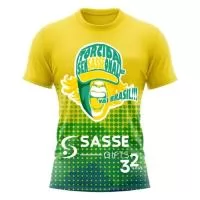 Camiseta  Dryfit - 100% Poliéster, fabricadas por encomenda. Personalizadas em Sublimação.