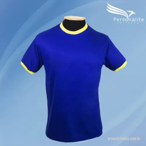 Camiseta personalizada - Camiseta, com gola e punho de outra cor, personalizada com seu logotipo (silk, bordado ou transfer), produzida em tecido Dryfit, Piquet PA ou Poliester com Viscose (PV), disponível em diversas cores e com tamanhos do PP ao EXG.