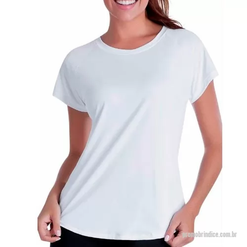 Camiseta personalizada - Brinde útil para promover e divulgar sua marca a camiseta branca feminina personalizada possui ótimo acabamento e boa área de impressão. Fabricada em tecido 100% algodão ela possui costuras duplas e ótimo custo.