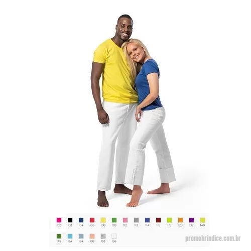 Camiseta personalizada - Camiseta Unissex malha 100% algodão (135 g/m2)