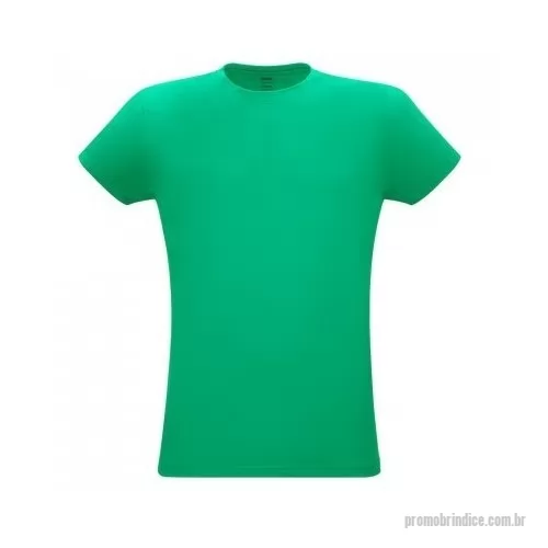 Camiseta personalizada - Camiseta unissex de corte regular em malha 100% algodão (170 g/m2) com fio 30/1 penteado. Com gola em ribana 1,5x1,5 com fita de reforço e com costura dupla nas mangas, barra de fundo e laterais. Produto contém certificação ABVTEX . Tamanhos: P, M, G, GG, XGG