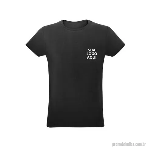 Camiseta personalizada - Apresente sua marca com a Camiseta Unissex de corte regular. Feita em malha 100% algodão penteado (170 g/m²), esta camiseta oferece conforto e durabilidade. Com gola em ribana 1,5x1,5, fita de reforço e costura dupla nas mangas, barra de fundo e laterais, ela combina elegância e praticidade. Disponível nos tamanhos P, M, G, GG e XGG, ajusta-se perfeitamente a todos os públicos. Personalize com sua logo e ofereça um brinde que une estilo e qualidade. Ideal para campanhas promocionais e eventos corporativos, esta camiseta unissex destacará sua marca em qualquer ocasião. Garanta a sua e surpreenda seus clientes!