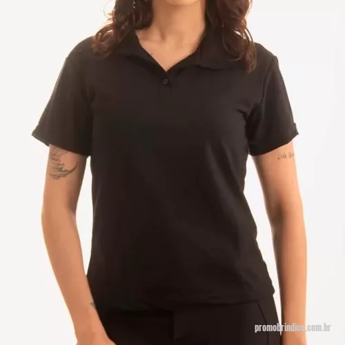 Camiseta personalizada - Camiseta Polo Feminina Personalizada