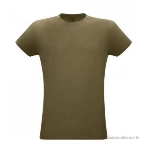 Camiseta personalizada - Camiseta unissex de corte regular em malha 100% algodão (135 g/m2) com fio 30/1 misto. Com gola em ribana 1,5x1,5 com fita de reforço e com costura dupla nas mangas, barra de fundo e laterais. Produto contém certificação ABVTEX. Fabricado no Brasil. Tamanhos: P, M, G, GG, XGG