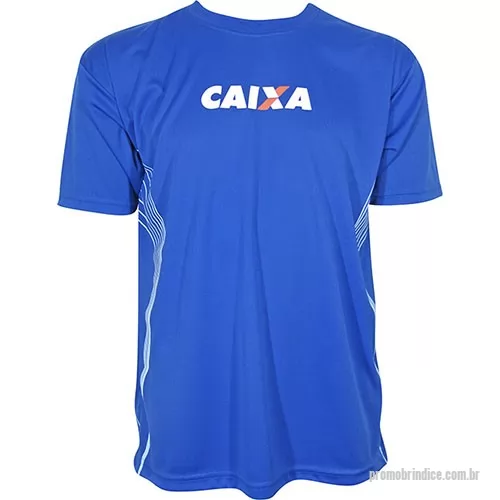 Camiseta personalizada - Camiseta em Dry Fit 100% Poliéster, meia manga, gola careca, com personalização em silkscreen. Disponivel em várias cores.