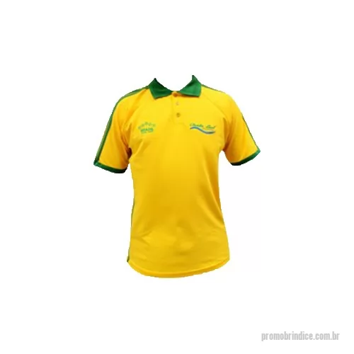 Camiseta personalizada - Camiseta Modelo Masculina / Pólo Unissex produzida em Malha Piquet de cor branca- 100% algodão- fio 30/1 e gramatura 200- tamanhos P- M- G e GG- logotipo bordado em cores com até 5.000 pontos incluso- embalado em saco plástico individual lacrado. Frete CIF Regiões Sul e Sudeste Capitais.