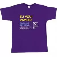 camiseta malha 100% algodão