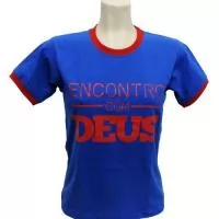 Camiseta Tradicional Baby Look(Aplicação em Silk)