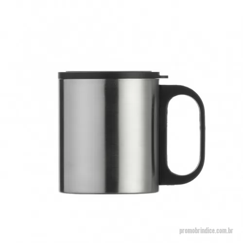 Caneca de Alumínio personalizada - Caneca de inox 180ml personalizada