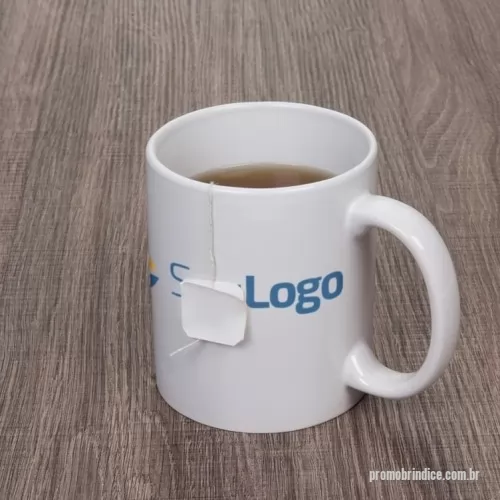 Caneca de cerâmica personalizada - Caneca cerâmica de 330ml branca,