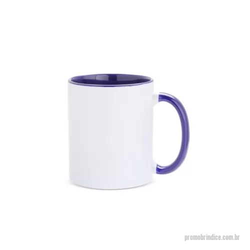 Caneca de cerâmica personalizada - Caneca cerâmica de 330ml branca, ideal para sublimação.