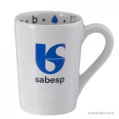 Caneca de cerâmica personalizada - Caneca Personalizada Tall 230ml Ceramica