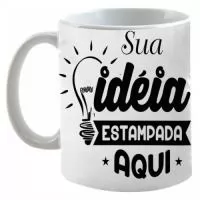 Caneca de cerâmica