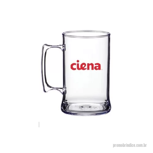 Caneca de chopp personalizada - Caneca Acrílica de 350ml ou 500ml