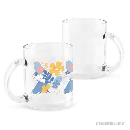 Caneca de chopp personalizada - Caneca de Vidro Personalizada