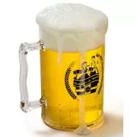 Caneca de chopp personalizada para brindes. Resistentes e com capacidade de 350ml esse brinde tem a capacidade ideal para colocar todo o conteúdo da sua latinha