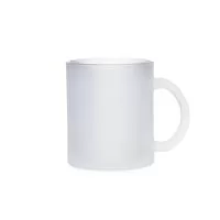 Descrição: Caneca em vidro com acabamento fosco e capacidade para até 350ml.  Altura :  9,5 cm  Largura :  11,3 cm  Circunferência :  25,3 cm  Medidas aproximadas para gravação (CxL):  8 cm x 7 cm  Peso aproximado (g):  336