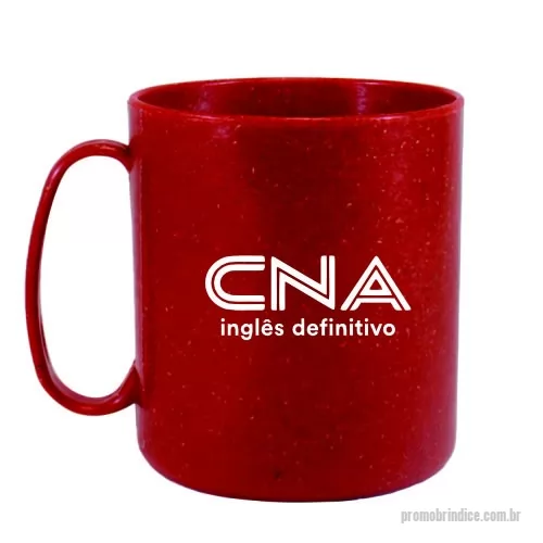 Caneca ecológica personalizada - Caneca Redonda Green Colors com capacidade para 400ml, agora disponível em 6 cores especiais que utilizam pigmentos orgânicos na fabricação.