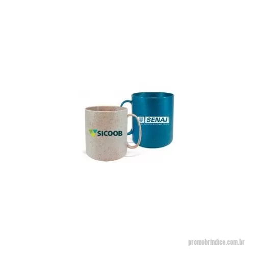 Caneca ecológica personalizada - Caneca Ecologica Redonda Green Colors 400ml com logo personalizado 