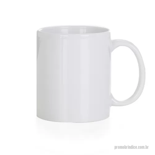 Caneca personalizada - Caneca cerâmica de 300ml branca, ideal para sublimação.