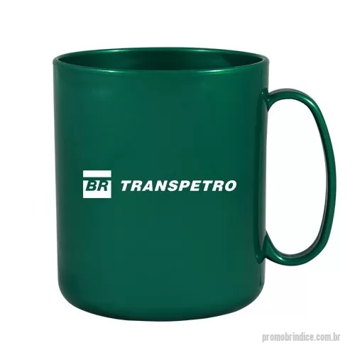 Caneca personalizada - Caneca Redonda com Capacidade de 400 ml. Caneca Redonda fabricado em Plástico Premium (PP) atóxico, cores vivas, acabamento impecável e resistente a microondas e máquina de lavar.