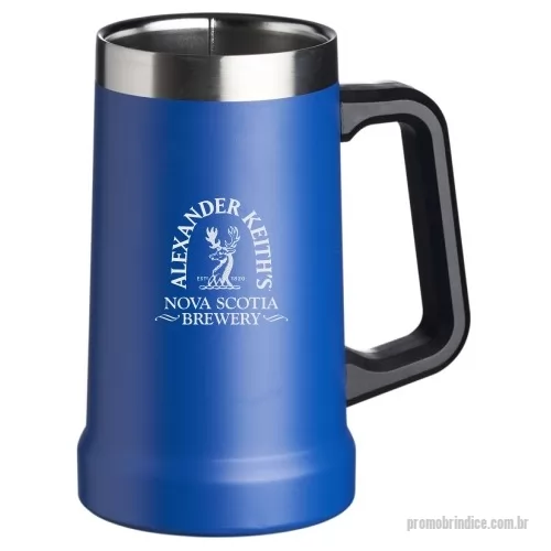 Caneca personalizada - Caneca térmica 700ml para chopp. Disponível em diversas cores. Gravação indelével da logo a laser. Despachamos com frete pago para Sul. Sudeste e Centro Oeste.