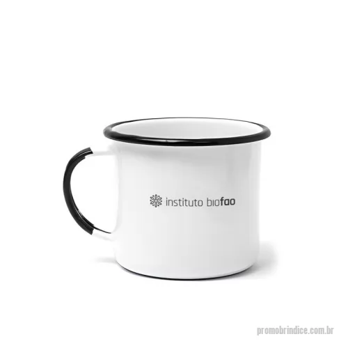 Caneca personalizada - Caneca esmaltada de 160ml