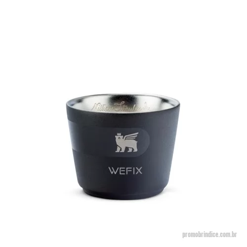 Caneca personalizada - Caneca Daybreak Demitasse Stanley Matte Black | 65ML Aço inoxidável 18/8, livre de BPA