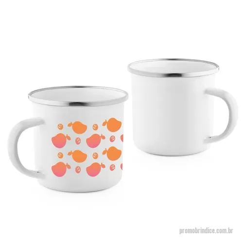 Caneca personalizada - Caneca Esmaltada Personalizada