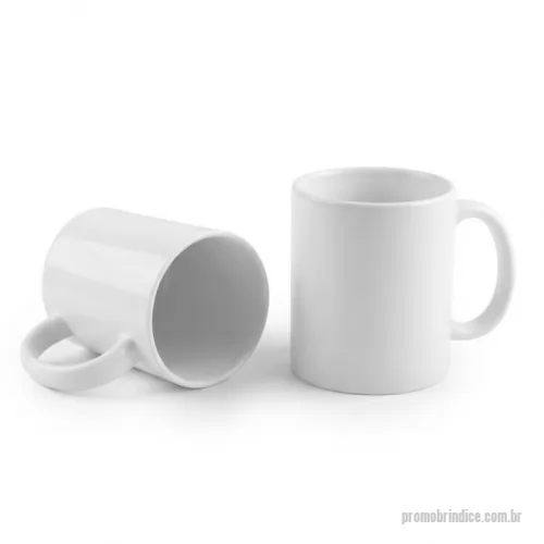 Caneca personalizada - Caneca Porcelana Branca 300 ml  8cmx9,5cmx12cm