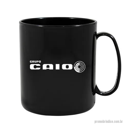 Caneca personalizada personalizada - Caneca Redonda com Capacidade de 400 ml. Caneca Redonda fabricado em Plástico Premium (PP) atóxico, cores vivas, acabamento impecável e resistente a microondas e máquina de lavar.