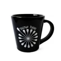 Caneca Personalizada Conica Preta 220ml