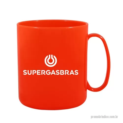 Caneca plástica personalizada - Caneca Redonda com Capacidade de 400 ml. Caneca Redonda fabricado em Plástico Premium (PP) atóxico, cores vivas, acabamento impecável e resistente a microondas e máquina de lavar.