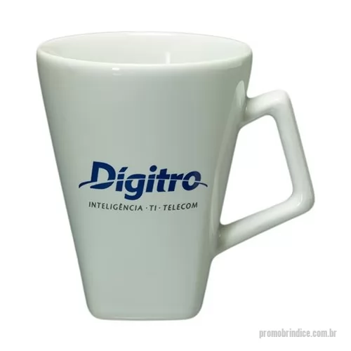 Caneca porcelana ou cerâmica ou vidro personalizada - Caneca Quartier Branca 350ml