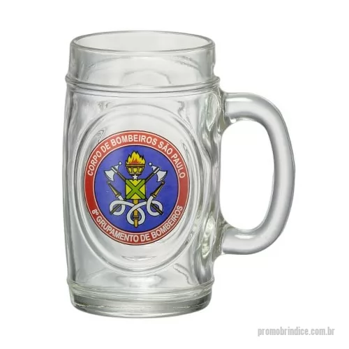 Caneca porcelana ou cerâmica ou vidro personalizada - Caneca de Chopp Fritz 475ml