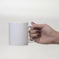 Caneca porcelana ou cerâmica ou vidro