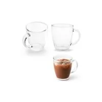 Caneca de vidro personalizada é um brinde personalizado para presentear clientes ou utilizar em seu negócio.