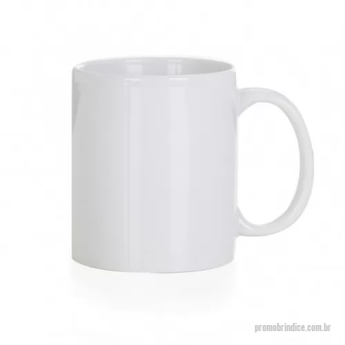 Caneca porcelana personalizada - Caneca cerâmica de 300ml personalizada em sublimação. 