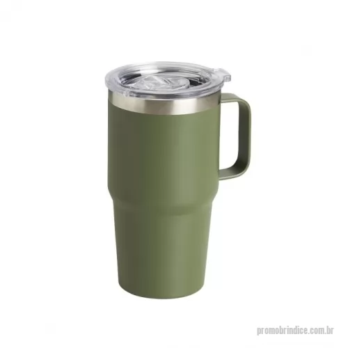 Caneca térmica personalizada - Caneca térmica de 700ml, ideal para manter a temperatura das suas bebidas por mais tempo. Perfeita para brindes promocionais e eventos corporativos.