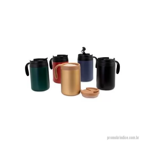 Caneca térmica personalizada - Caneca térmica personalizada com sua logomarca é o brinde personalizado que vai fazer enorme sucesso!