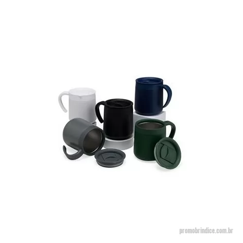 Caneca térmica personalizada - A companheira perfeita para manter bebidas na temperatura ideal por mais tempo. Feita em inox, com parede dupla e capacidade de até 300 ml, esta caneca resistente e durável, tem tampa ajustável que evita derramamentos, trazendo ainda mais praticidade