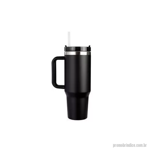 Caneca térmica personalizada - Caneca térmica com capacidade para até 1,2 litros. Conserva a temperatura de líquidos por mais tempo através da sua estrutura de parede dupla composta por camada interna em inox 304 e externa em inox 201 com pintura eletrostática. Conta com tampa ros