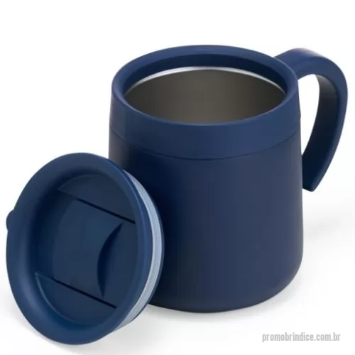 Caneca térmica personalizada - Caneca Térmica Inox 300ml - 9,5 x 12,4 x 27,1 cm