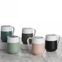 Caneca Térmica Inox 500ml com Display LED