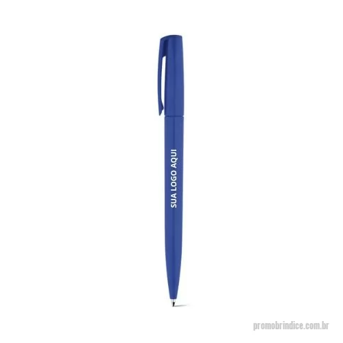 Caneta com clip personalizada - Destaque sua marca com a Esferográfica em ABS! Com acabamento brilhante e mecanismo twist, ela oferece uma escrita suave e confortável de até 1,5 km. Personalize este brinde corporativo único para impressionar seus clientes e colaboradores. Certificada pelo Inmetro, a esferográfica garante qualidade e durabilidade. Disponível em diversas cores, é a escolha ideal para promover sua empresa com elegância e funcionalidade. Dimensões: ø10 x 136 mm. Dê um toque especial aos seus brindes e conquiste a preferência do seu público com a Esferográfica em ABS!